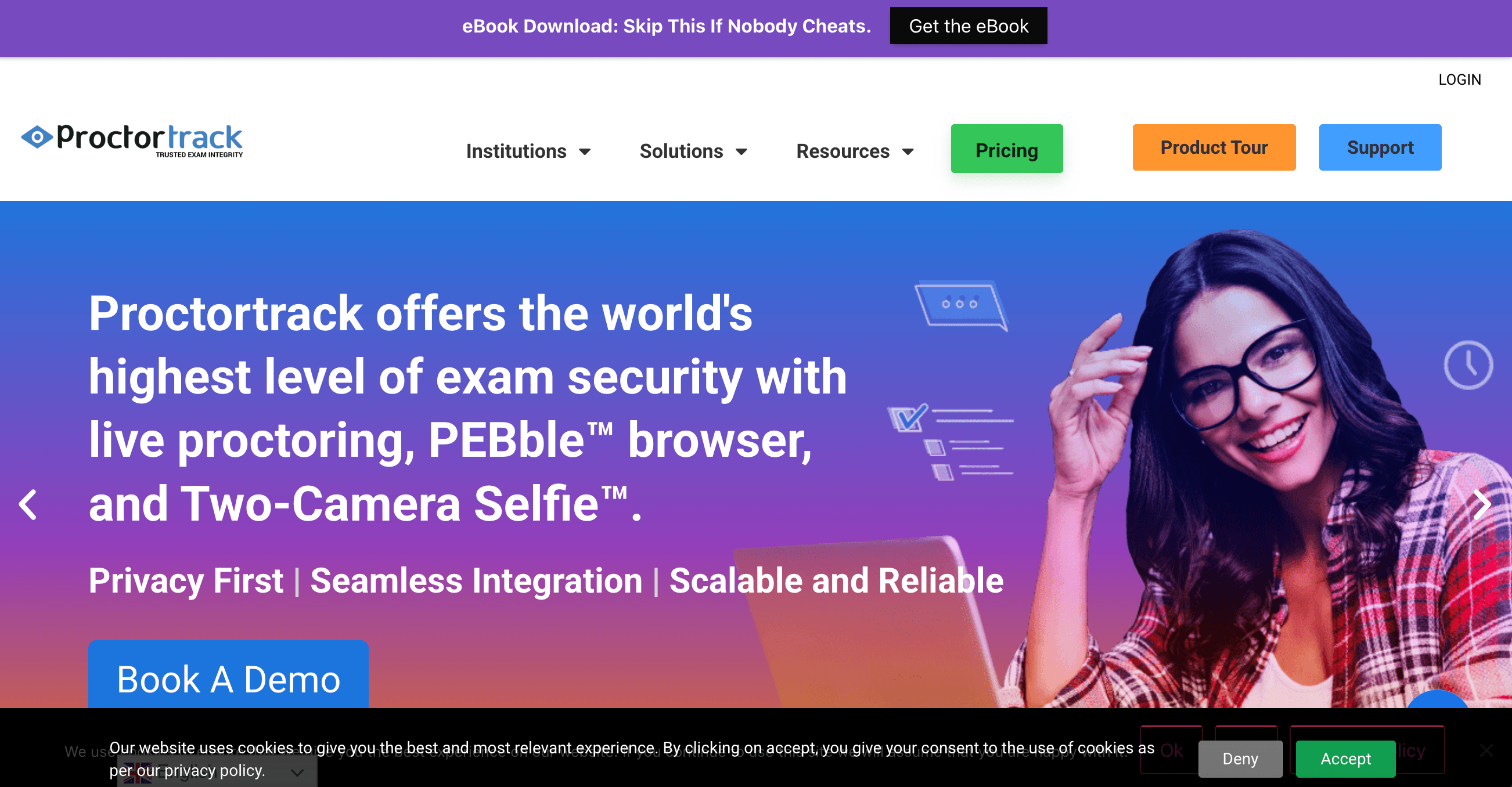 Proctortrack: AI-Powered Online Exam Proctoring Platform