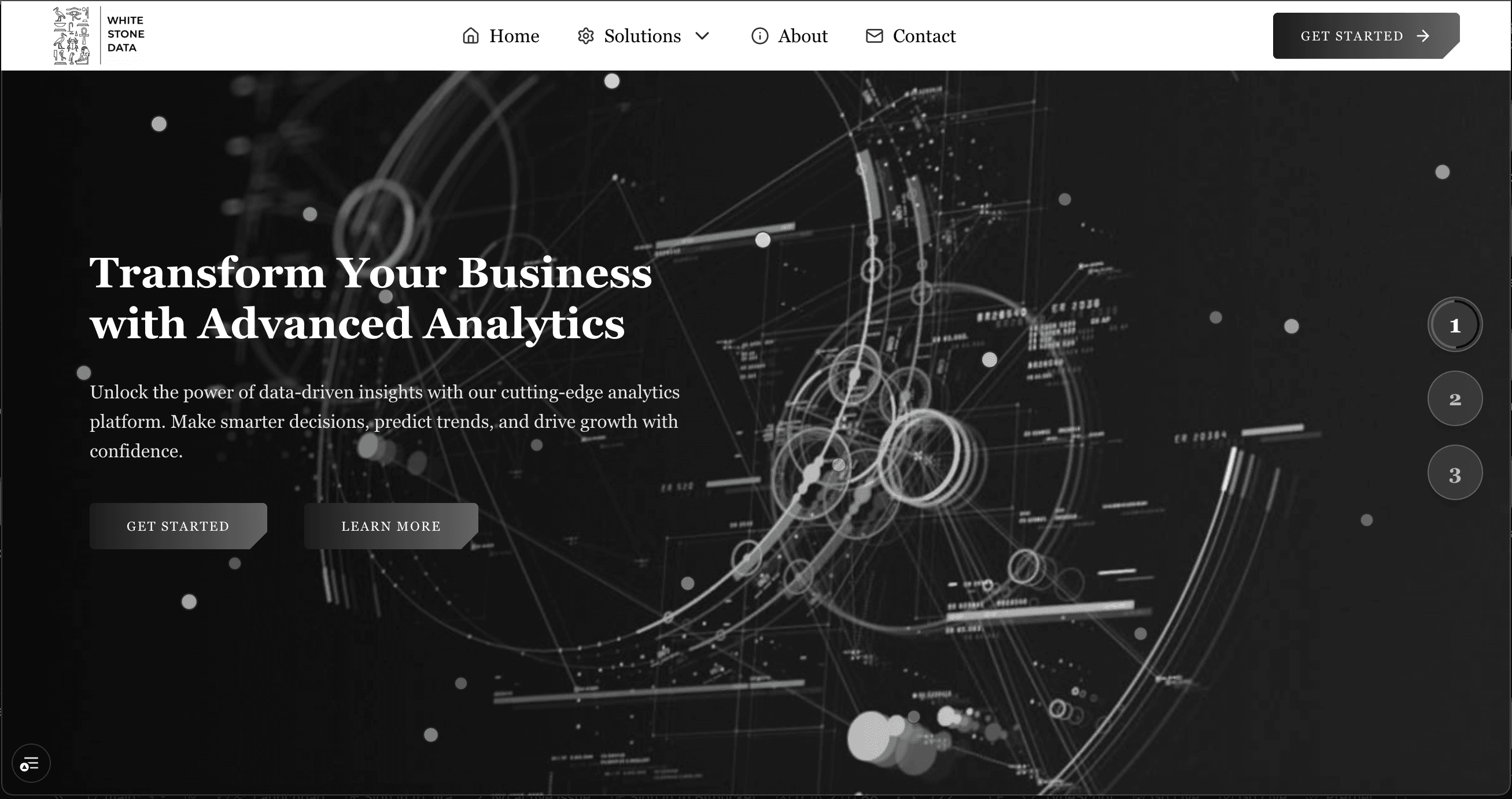 White Stone Data - Advanced Analytics & Data Security Platform